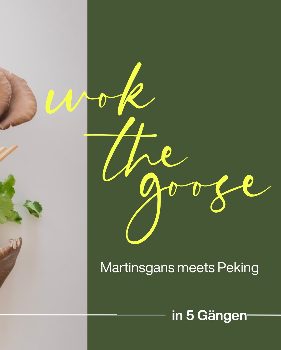 Plated: wok the Goose