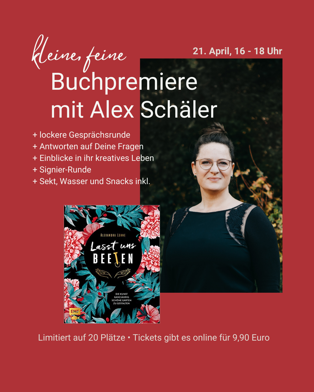 Buchpremiere mit Alex Schäler
