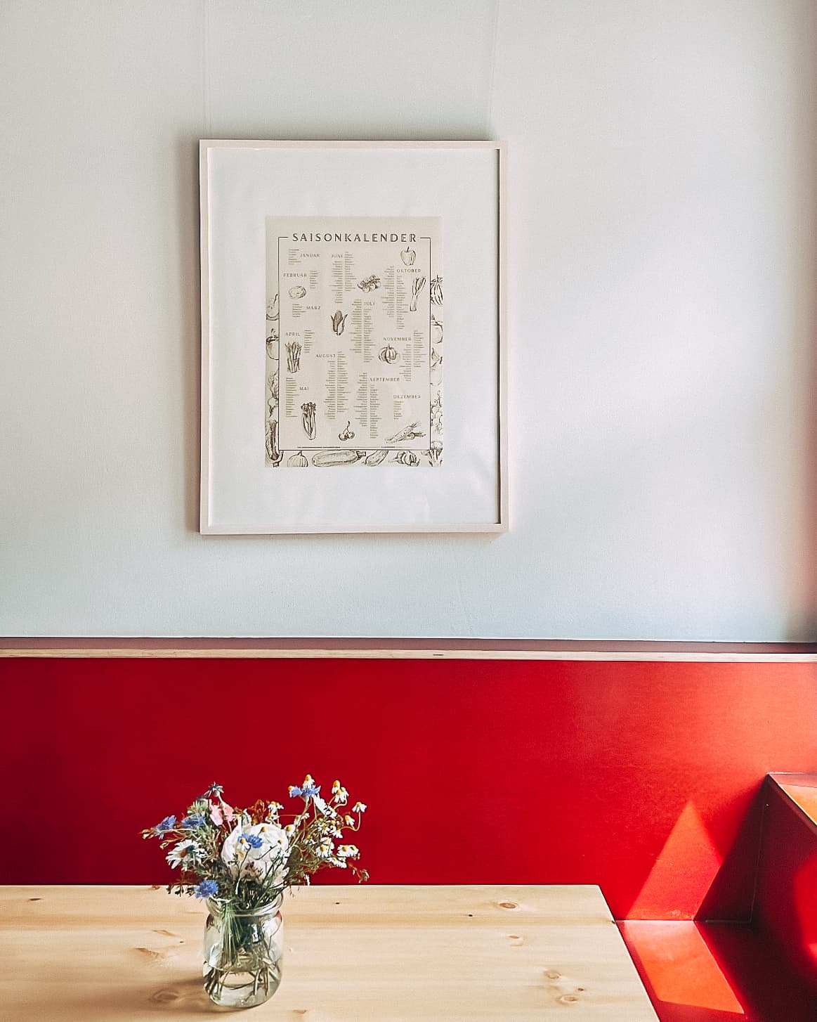 Saisonkalender Poster