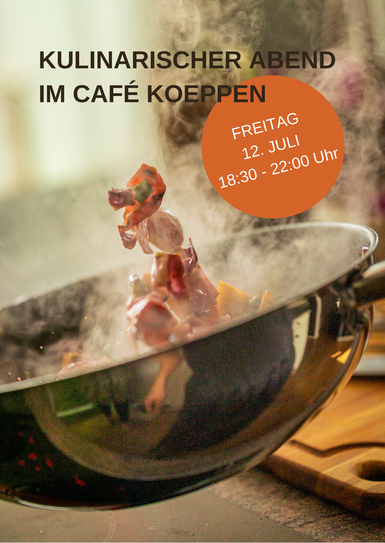 Kulinarischer Abend im Café Koeppen | Juli