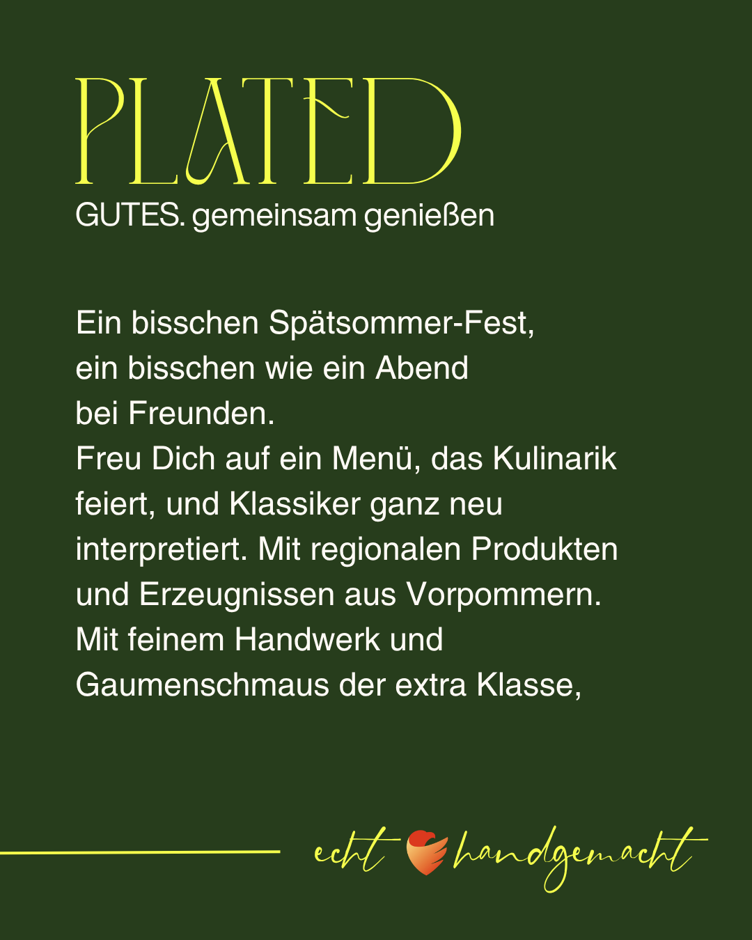 Plated September 2026